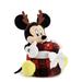 Disney Bedding | Disney Mickey Mouse Soft Plush Pillow Buddy & 50"X60" Blanket Throw Bedding New! | Color: Black/Red | Size: Os