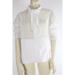 Lululemon Jackets & Coats | Lululemon Athletica Joy White Semi Sheer Zip Jacket Size 8 | Color: White | Size: 8
