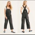 Free People Pants & Jumpsuits | Free People Black Denim Overalls | Color: Black | Size: 29