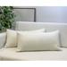 Aiking Textured Polyester Pillow Cover Polyester in White | 14 H x 26 W x 1 D in | Wayfair KNTCOV14-IVY