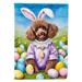 Caroline's Treasures Easter Egg Hunt Double Sided 40" H x 28" W Polyester Easter House Flag | Wayfair DAC5142CHF