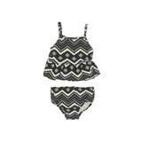 Carter's Two Piece Swimsuit: Black Damask Sporting & Activewear - Size 12 Month
