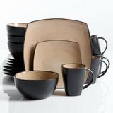Gibson Dinnerware Set Ceramic/Earthenware/Stoneware in Brown | Wayfair 61222.16RM
