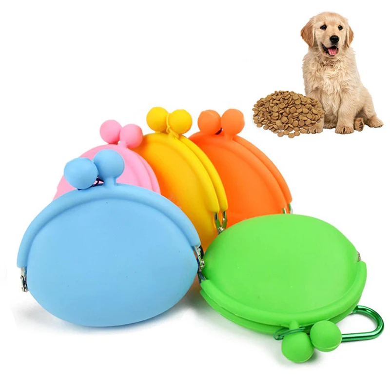 Pet chien Train nourriture collations poches sac marche chien formation stockage des aliments taille animal de compagnie voyage en plein air produit chien friandises sac