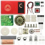 1 Set 7 Tube AM Radio Électronique DIY Kit Kit D'apprentissage Électronique HX108-2 DIY