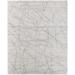Archor Casual Abstract, Ivory/Gray, 8' x 10' Area Rug - Feizy WTNR8894IVYCHLF00