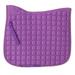 SmartPak Deluxe Octagon & Diamond Dressage Saddle Pad - Power Purple w/ Purple & Pink Rope - Smartpak