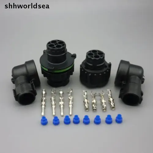 Shhworldsea 4 Pin 1-967325-3 965783 Auto Sensor stecker stecker mit mantel für Auto öl exploration eisenbahn Runde stecker