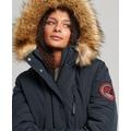 Hooded Everest Faux Fur Parka Coat