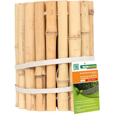 Windhager Beeteinfassung Bambus gerollt 120x30 cm
