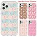 Shockproof Clear Case for iPhone 12/ 12 Pro Protective Shockproof Phone CaseTPU Cover Case Cute Slim Women Girls Phone Case for iPhone 12/ 12 Pro 1PC Phone case