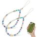 2 Pcs Phone Case Beaded Phone Lanyard Cell Phone Stand Holder Beaded Phone Strap Cellphone Wrist Strap Baby