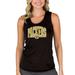 Women's Concepts Sport Black Green Bay Packers Marathon Racer Back Tank Top