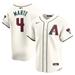 Men's Nike Ketel Marte White Arizona Diamondbacks Home Limited Player Jersey