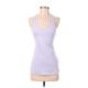 Nike Active Tank Top: Purple Solid Activewear - Women's Size Small