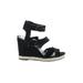 Marc Fisher LTD Wedges: Black Shoes - Women's Size 6