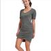 Athleta Dresses | Athleta Olive Seeker Ruched Tulip Soft Modal Signature Soft Stretch Dress, Small | Color: Green | Size: S