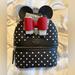 Kate Spade Bags | Kate Spade Disney X Kate Spade New York Minnie Dome Backpack Black Multi Red Nwt | Color: Black/Red | Size: Os