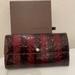 Louis Vuitton Bags | Euc Louis Vuitton Rayures Sarah Vernis Snap Wallet Purple Stripes Shimmer | Color: Purple | Size: Os