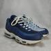 Nike Shoes | Nike Air Max 95 Day And Night Equinox Blue Sneakers Ck1412-400 Us 7 | Color: Blue/White | Size: 7