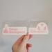 Disney Design | New Tokyo Disney Stickers - Pack Of 2 | Color: Pink/White | Size: Os