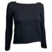 Gucci Sweaters | Gucci By Tom Ford 1997 Black Cashmere And Wool Knit With Metal Shoulder Detail | Color: Black/Silver | Size: Xs