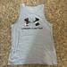 Under Armour Shirts | Men’s Under Armour Gray Heat Gear Camo Logo Tank Top - Size Medium | Color: Gray | Size: M