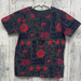 Disney Shirts & Tops | New Disney Boys Xs Size 4 Short Sleeve Mickey Mouse Crew Neck Tee Shirt | Color: Gray/Red | Size: 4b