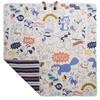 Disney Bedding | Disney Parks Critter Chaos Collection Thumper Marie Reversible Travel Throw | Color: Blue/White | Size: Os