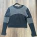 Nike Tops | Nike Black And Gray Sweatshirt - Long Crop With Thumb Hole On Sleeve | Color: Black/Gray | Size: M