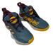Adidas Shoes | Adidas Court Vision 3 Blue Basketball Shoes | Color: Blue/Yellow | Size: 5