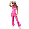 Rubie's 1001080S000 Barbie Cowgirl-Kostüm für Erwachsene, Kostüm, Damen, Rosa, Größe 38-40