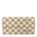 Louis Vuitton Bags | Auth Louis Vuitton Damier Azur Portefeuille Sarah Long Bifold Wallet Vintage | Color: Blue/Cream | Size: Os