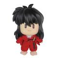 Great Eastern Entertainment Inuyasha - Inuyasha Human Ver Plastic Head Movable Ver Plush 8" H