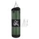 Punch Bag,Boxing Bag Empty Boxing Sand Bag Hanging Kick Sandbag Boxing Training Fight Karate Punch Punching Sand Bag With Metal Chain Hook Sandbag (Color : Green 100cm)