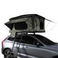 Car Roof Tent Large Hard Shell Box Gas Assisted Pop Up Bunk 2-3 Person 3000mm Waterproof Camping Telescopic Ladder 5.5cm Fitted Mattress Boot Bags Anti Condensation FREE Storage Net & Solar Torch