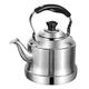 Stovetop Teapot Tea Kettle Whistling Kettle 304 Stainless Steel Whistle Kettle Teakettle Universal Stovetop Teapot Kettle Induction Cooker Gas Stove Stove Top Tea Pot Whistle Kettle (Color : A, Size