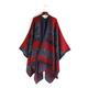 Scarf Scarves Wraps Shawl Large Size Temperament Women'S Knitted Comfortable Warm Thickened Scarf Women'S Fashion Slim And Versatile Retro Poncho Onesize 8