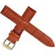 watch straps for men,leather watch strap, Wrist strap for men and women,Cow Leather Strap Replacement Leather for Men Women Watch Rose Gold Buckle Black Brown Watch Band ( Color : Light Brown Gold )
