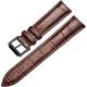 watch straps for men,leather watch strap, Wrist strap for men and women,16mm/18mm/19mm/20mm/21mm/22mm Soft Calf Leather Watch Strap Pin Buckle Watch Band Accessories Wristband ( Color : Black Brown )