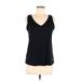 Balance Collection Active Tank Top: Black Activewear - Women's Size Medium