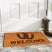 Winston Porter Armona Horseshoe Welcome 29 in. x 17 in. Non-Slip Outdoor Door Mat Coir | 30" W x 48" L | Wayfair A8680E733F494C93B446FAFE5733080C