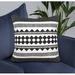 Foundry Select Square_Ox Bay Hand Woven Tribal Cotton Blend Pillow Cover Cotton Blend | 20 H x 20 W x 3 D in | Wayfair