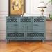 Charlton Home® Davvid 47" Sideboard Wood in Blue | 31.5 H x 47 W x 15.75 D in | Wayfair 1B719BA9FDEC4CBB9DA6DB6710804175