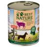 Best Nature Dog Adult 6 x 800 g Umido per cani - Agnello, patate e prezzemolo