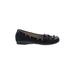 MICHAEL Michael Kors Flats: Black Print Shoes - Women's Size 6 - Almond Toe