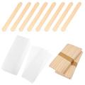 200 Pcs Wax Paper Sticks Strips for Face Applicator and Hair Removal Body Waxing