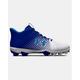 Under Armour Men s Leadoff Mid Rm Molded Baseball Cleats Royal/White Medium 11.5 11.5 Medium US/Royal|White