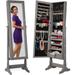 Freestanding Jewelry Armoire Cabinet - N/A