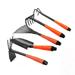 COFEST 5 Piece Garden Tools Gardening Tools Gardening Hand Tools Gardening Gift Tool Set Suitable for Yard Farm Garden Orange